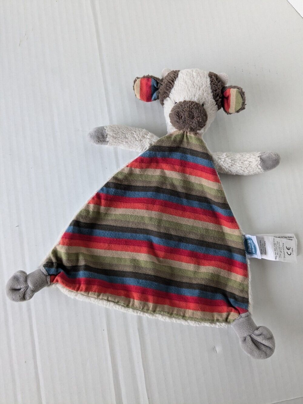 Mary Meyer BooBoo MooMoo Cow Plush Knots Lovey